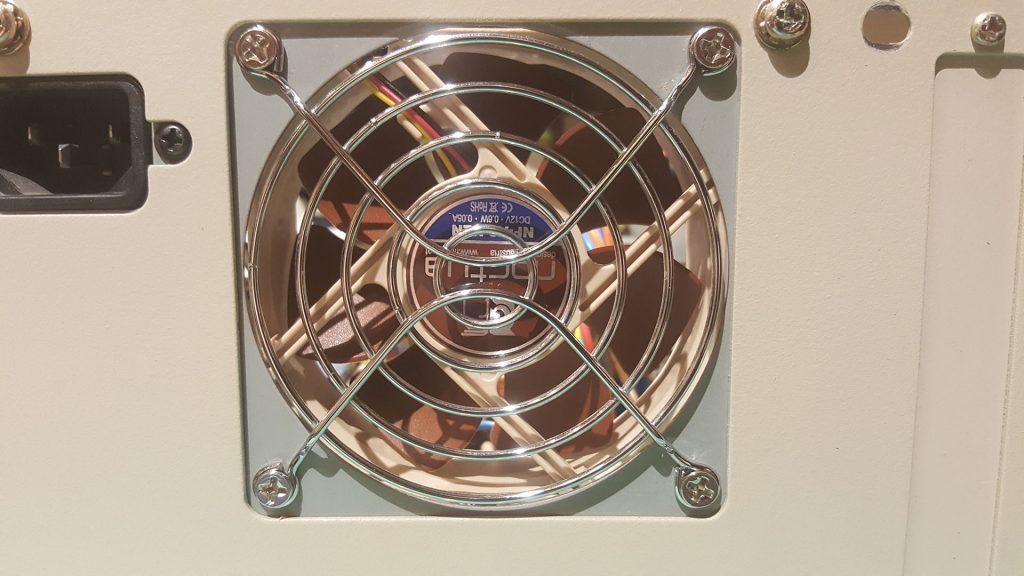 Upside down fan