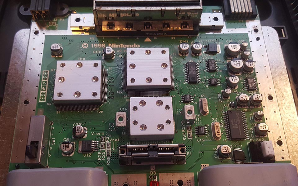 N64 RGB Mod (With DIY 7316 Amp)