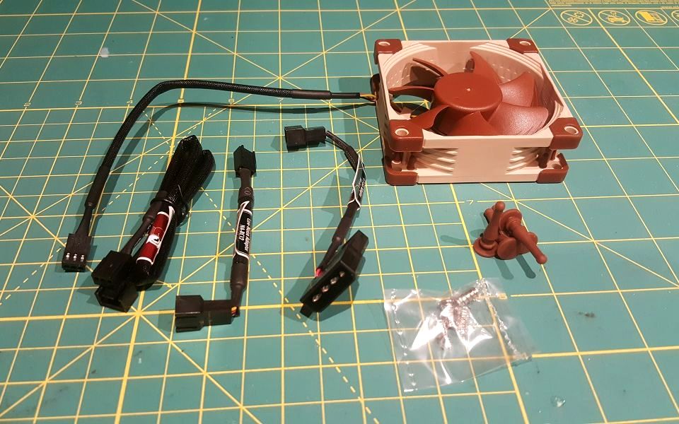 Amiga 2000 Power Supply Fan Mod