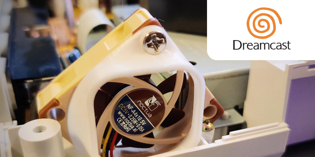 Sega Dreamcast Noctua Fan Mod